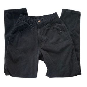 Vintage Rockies Jeans Rocky Mountain Western Wear in Black
